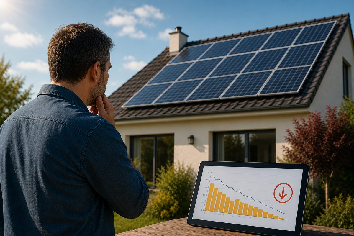 Baisse de production photovoltaïque : causes fréquentes et signaux d'alerte
